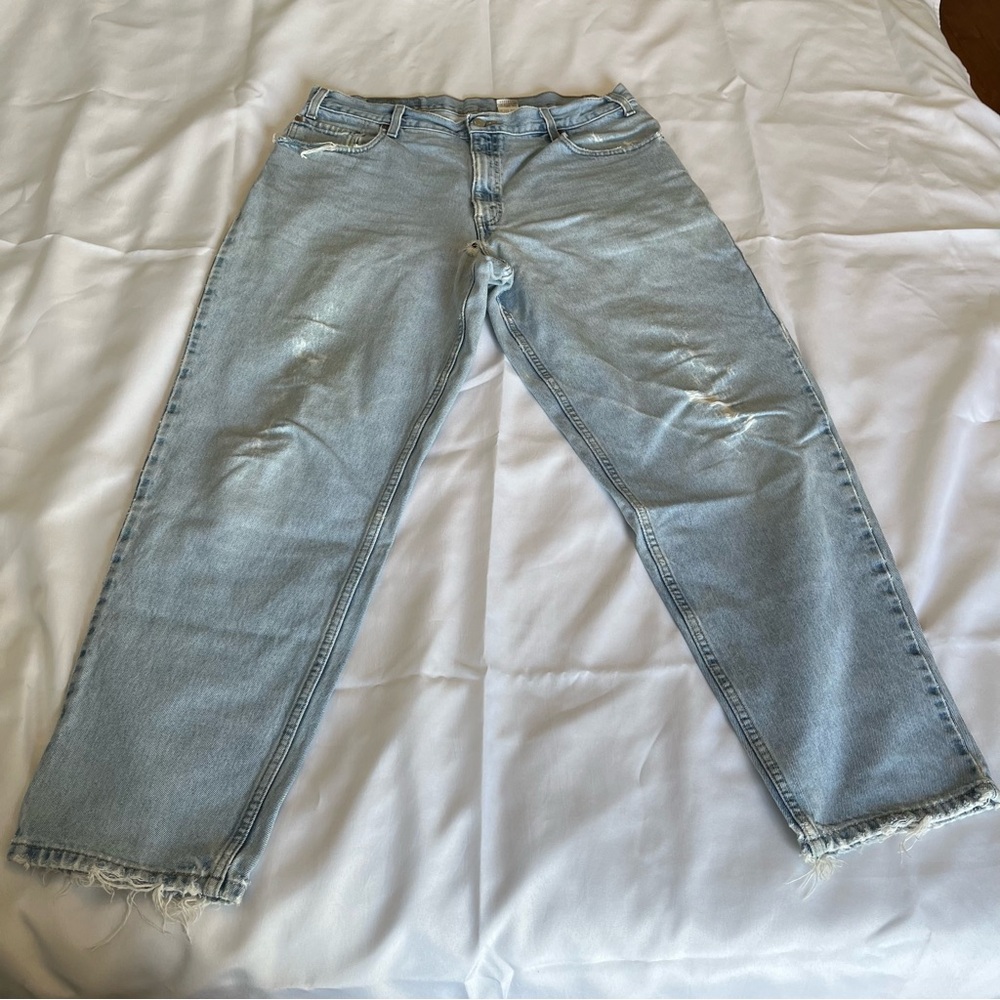 Vintage Men’s Levi’s 560 Loose Fit Tapered Leg Jeans, W36 L30 Light Wash